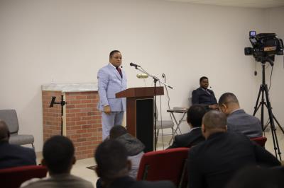 Pastor Ken Preaching