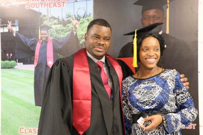 Brother Barel and his wife sister Myriam Musenga